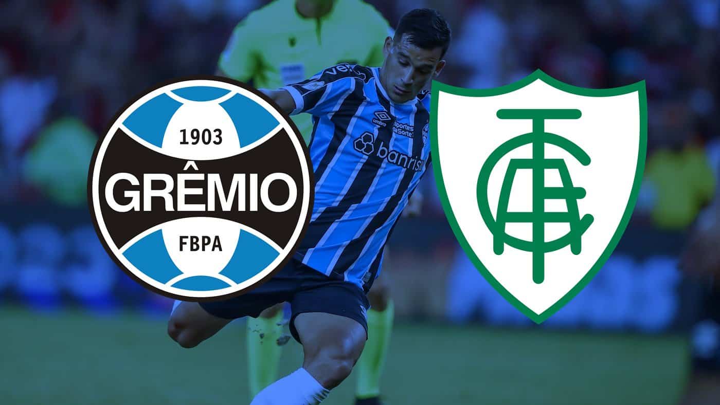 Grêmio x América-MG: horário e escalações, onde assistir ao vivo