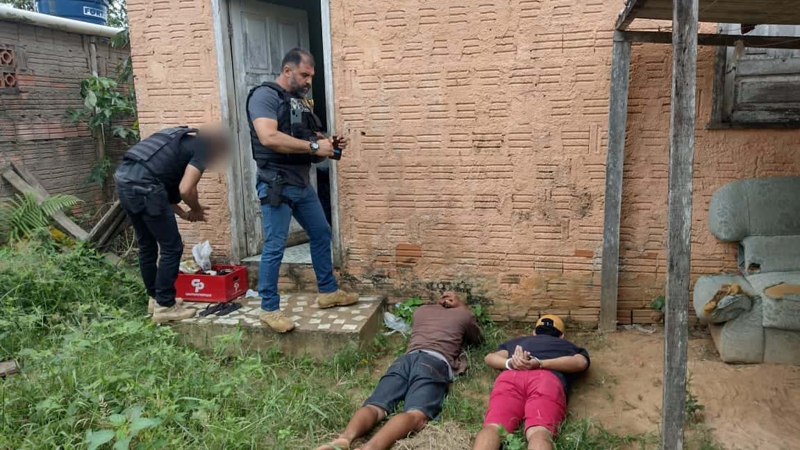 Dois são apreendidos por tráfico de entorpecentes em Xapuri