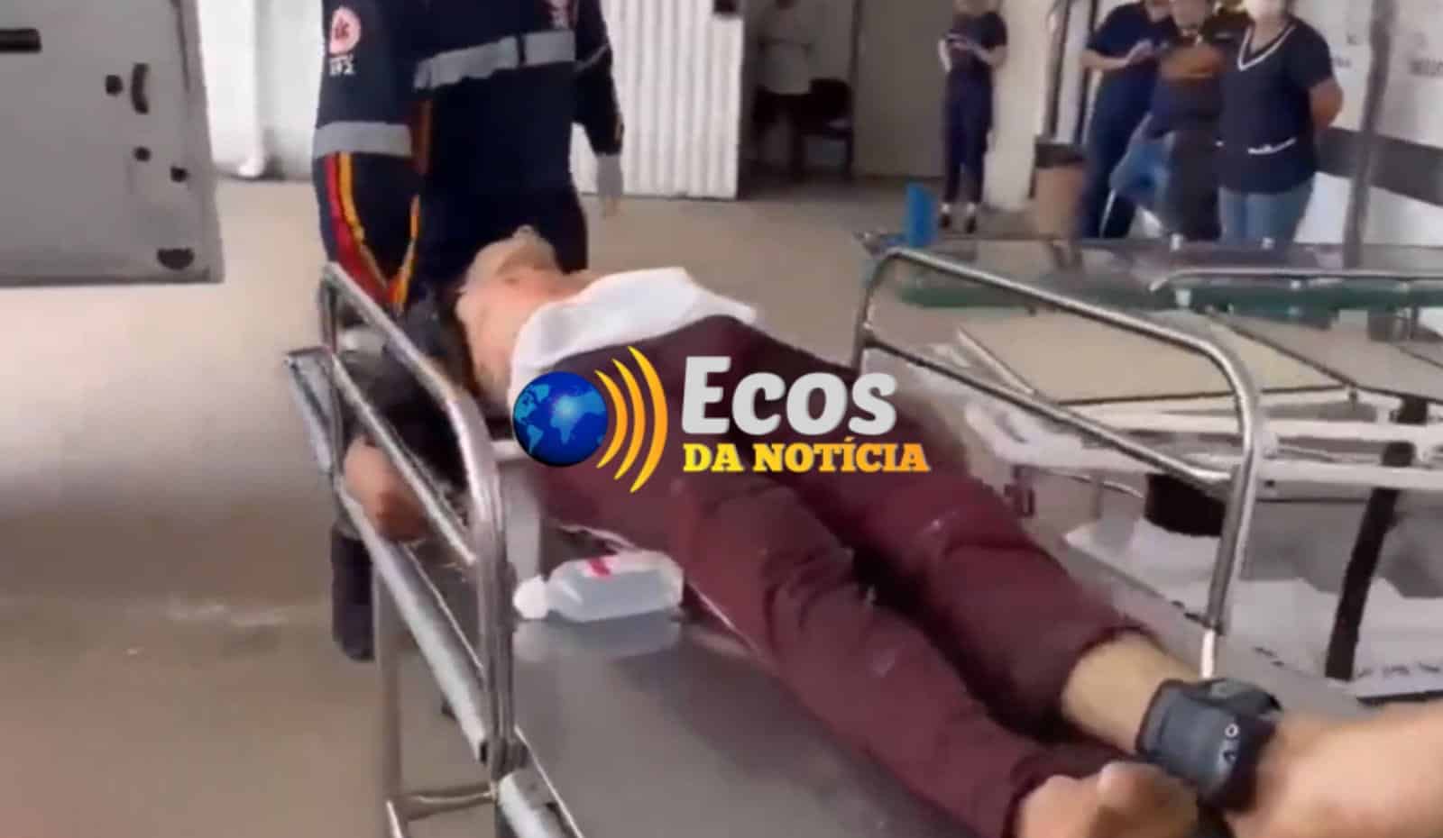 Monitorado por tornozeleira baleado por rival morre no Pronto-Socorro da capital