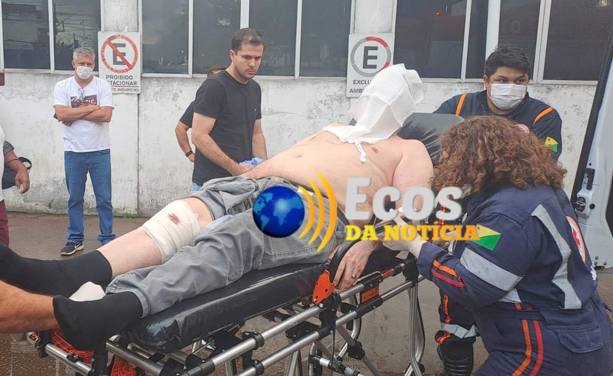 Dono do Atacadão Rio Branco sofre tiro acidental com a própria arma