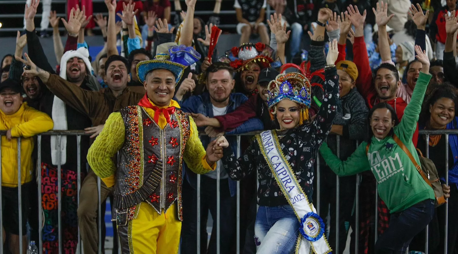 Junina Pega-Pega e Malucos na Roça vencem concurso da realeza no Circuito Junino 2023