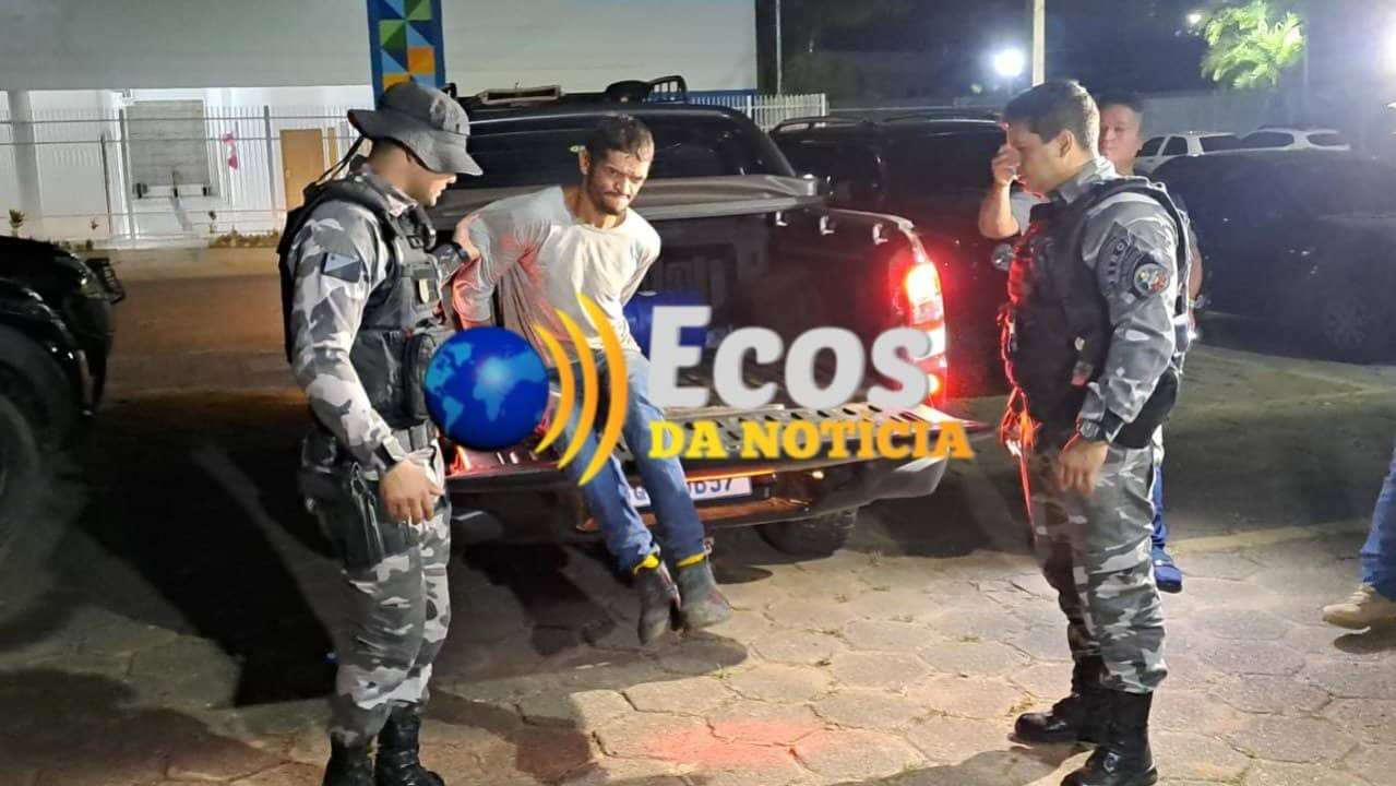 PM captura assaltante no bairro Belo Jardim, Segundo Distrito de Rio Branco