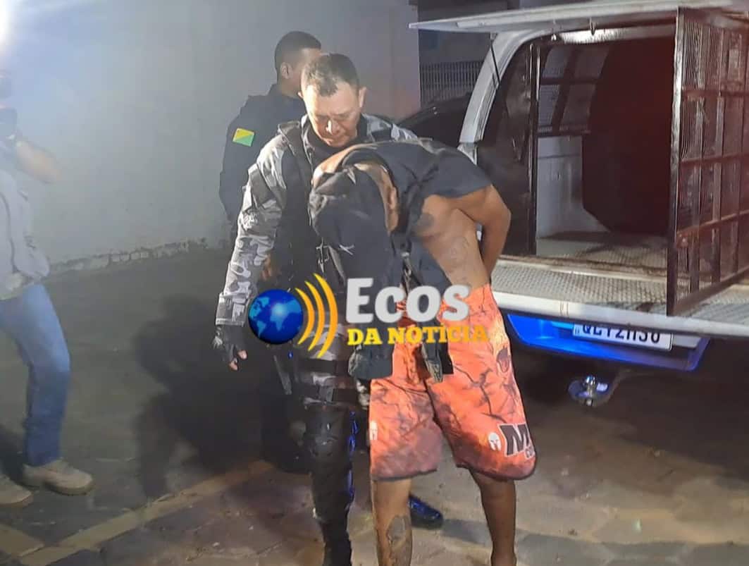 Homem de 23 anos é preso com mandado de prisão em aberto por tráfico de drogas
