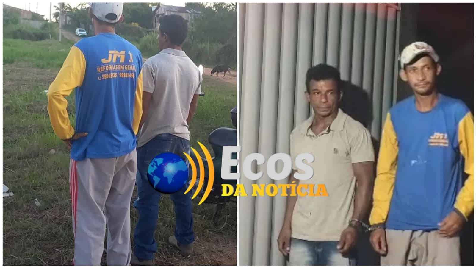 Dois são presos por homicídio e estupro em operação na Estrada do Mutum