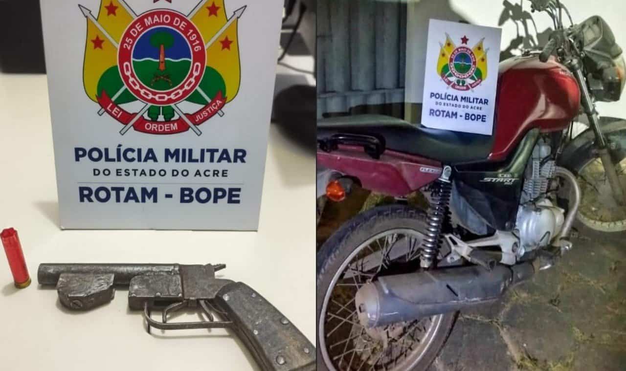 Criminoso é perseguido e preso após atirar contra policiais