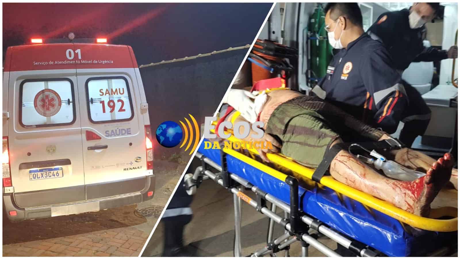 Homem de 42 anos, embriagado, fuma maconha na casa da irmã e acaba esfaqueado pelo sobrinho