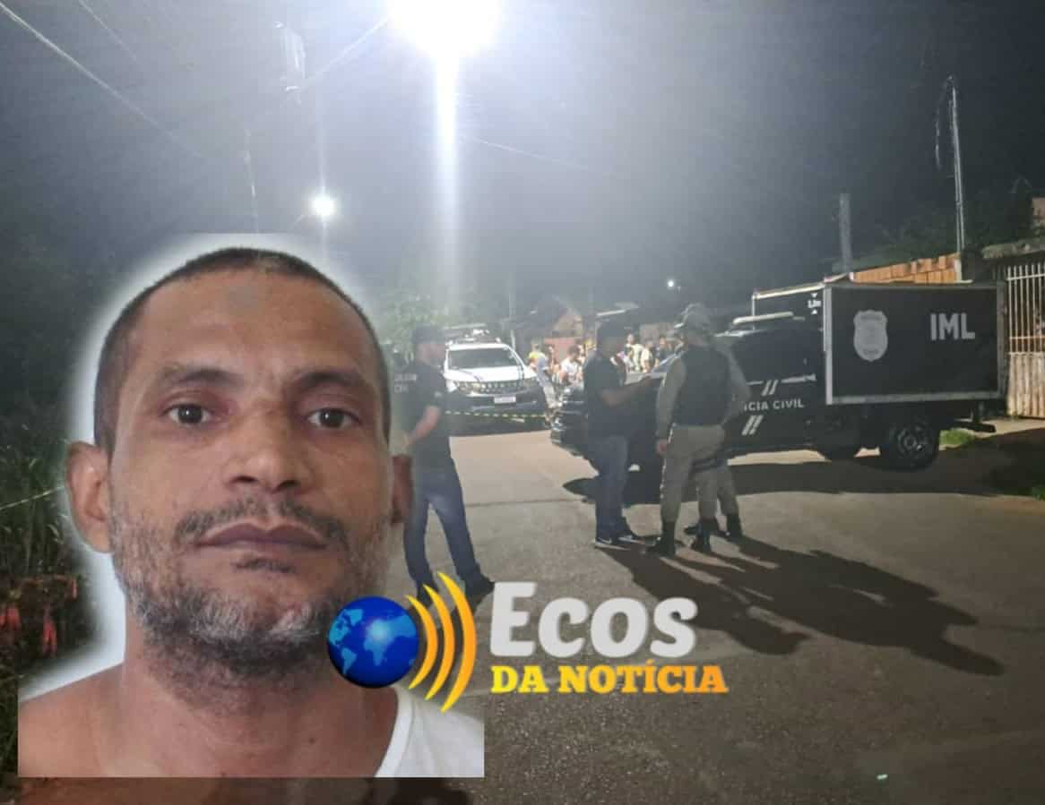 Homem é assassinado a tiros na área de casa no bairro Aeroporto Velho na capital acreana