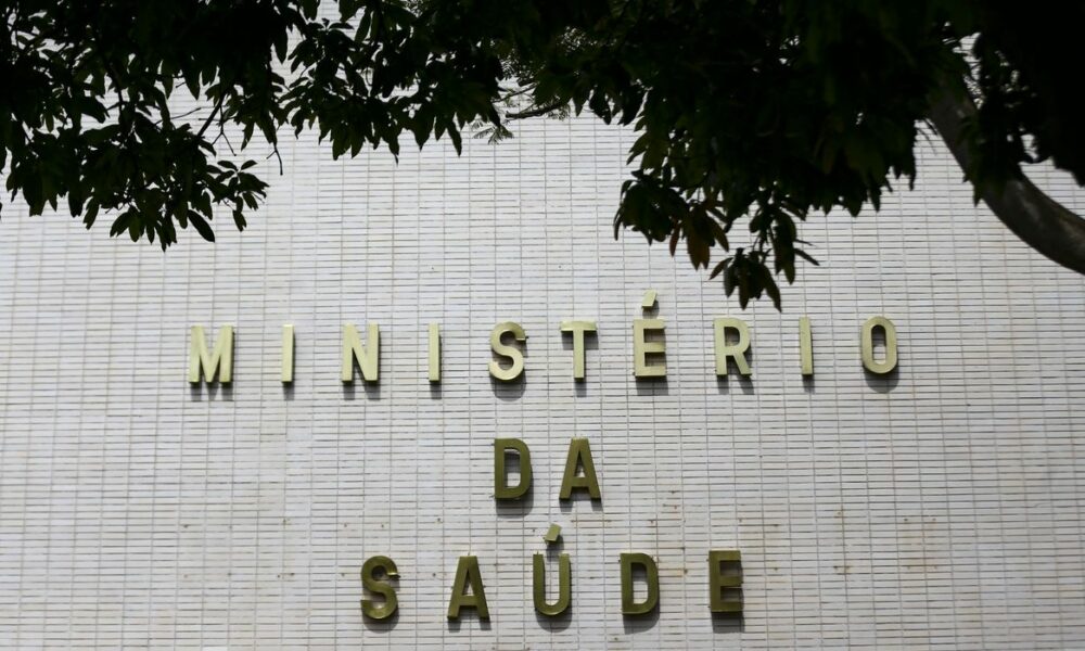 Fachada do ministério da Saúde.