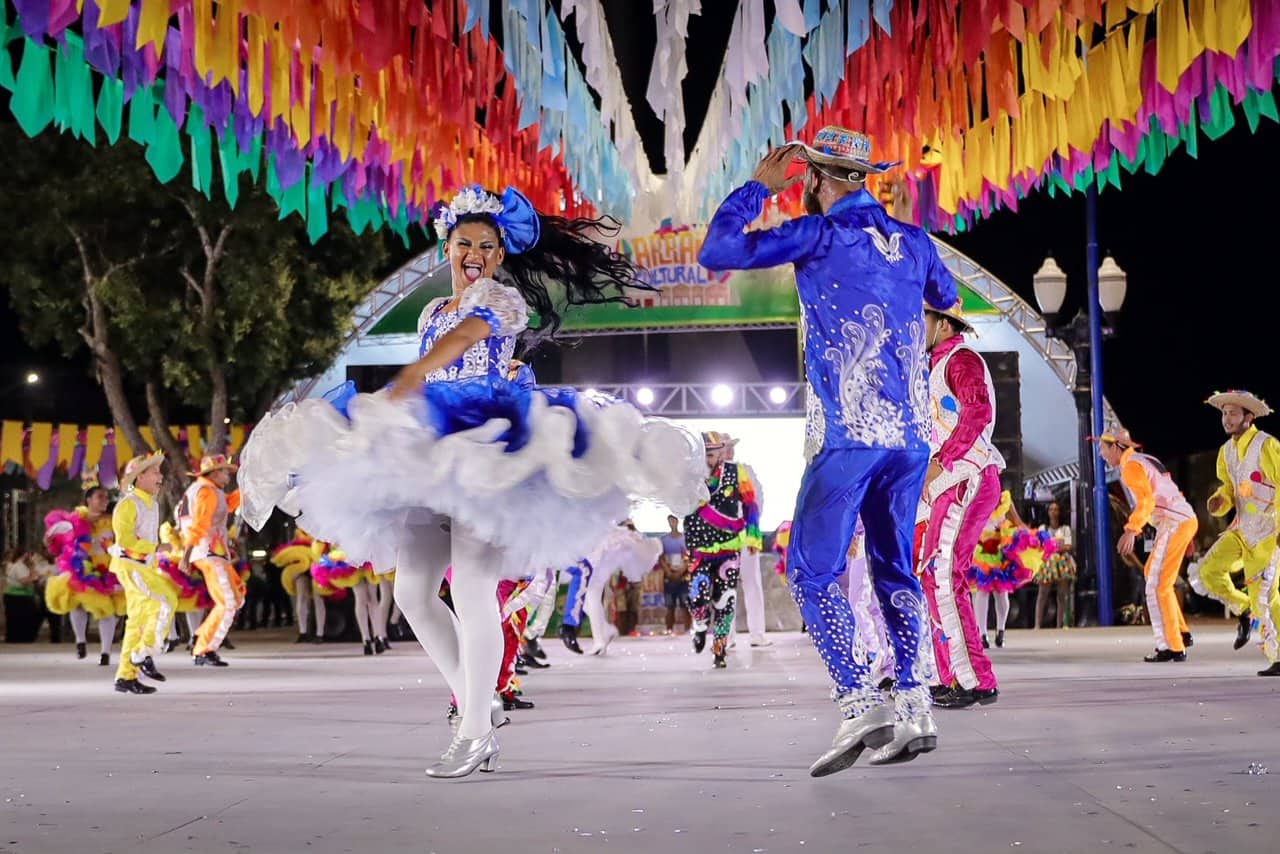 Concurso de quadrilhas encanta o público na 2° noite de Arraial Cultural na Gameleira