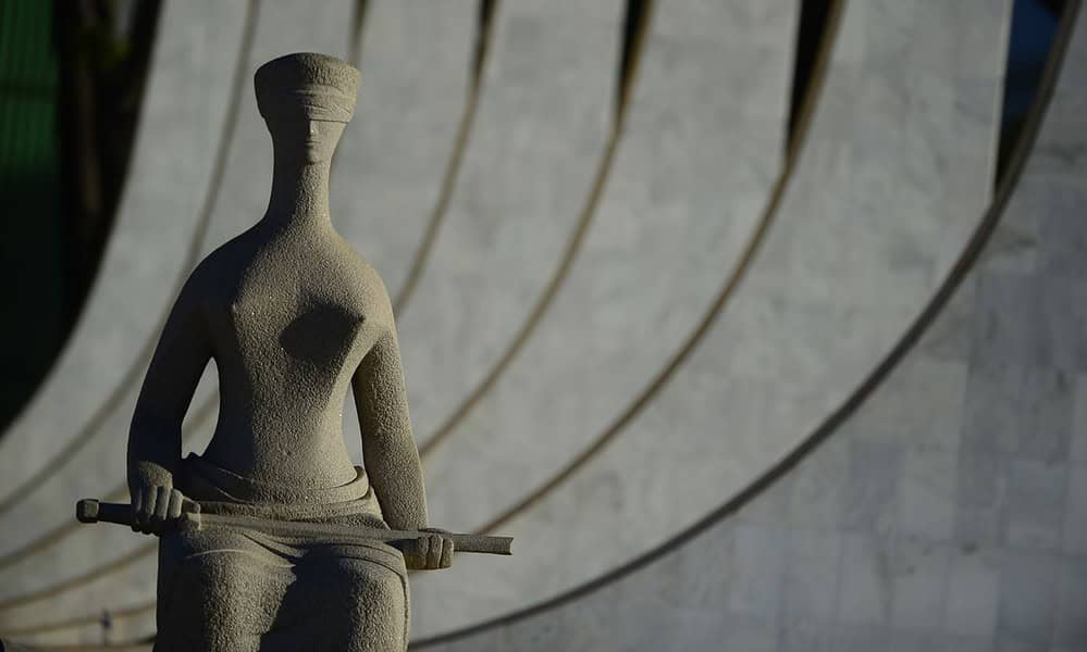 Fachada do edifício sede do Supremo Tribunal Federal – STF Fachada do edifício sede do Supremo Tribunal Federal - STF