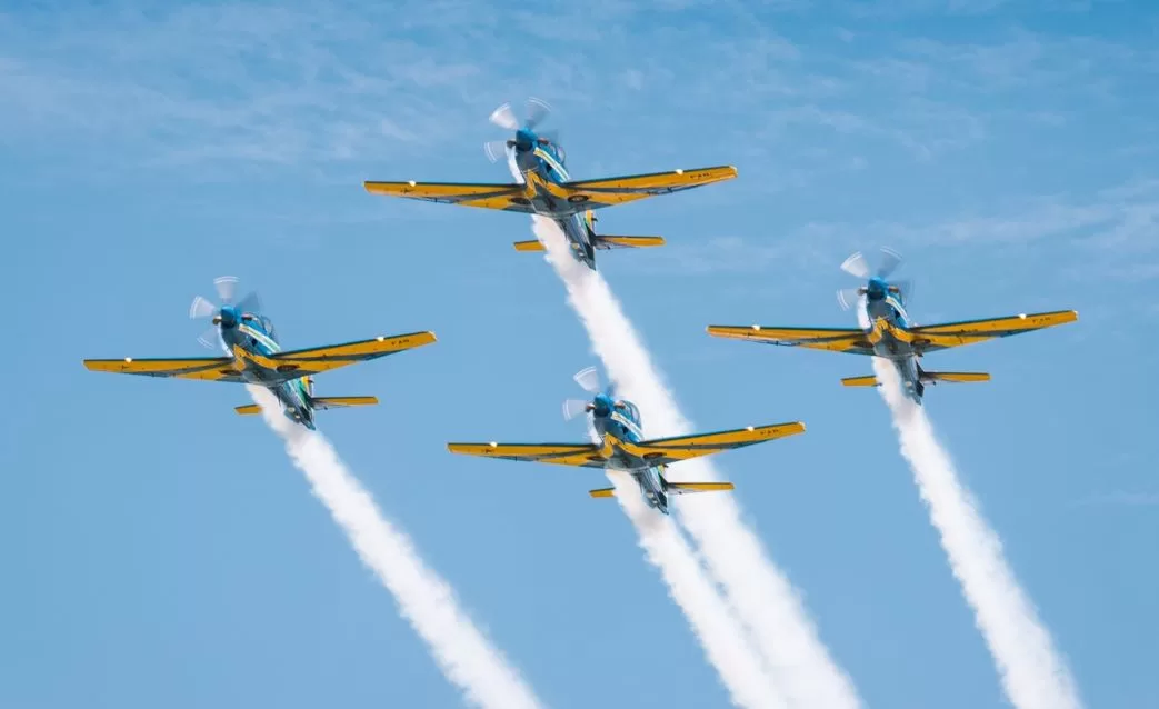 Rio Branco recebe Esquadrilha da Fumaça nesta quinta-feira ( 06 ) na Gameleira