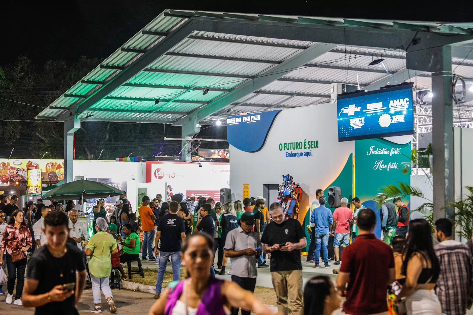 Espaço Indústria atrai grande público na Expoacre 2023