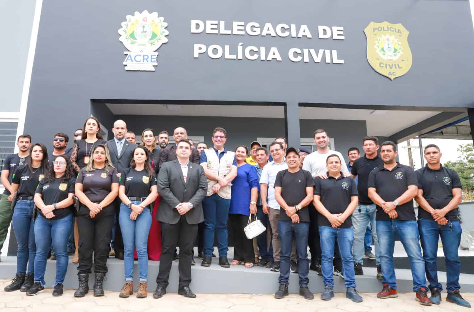 Governo do Acre inaugura reforma da Delegacia de Polícia de Manoel Urbano