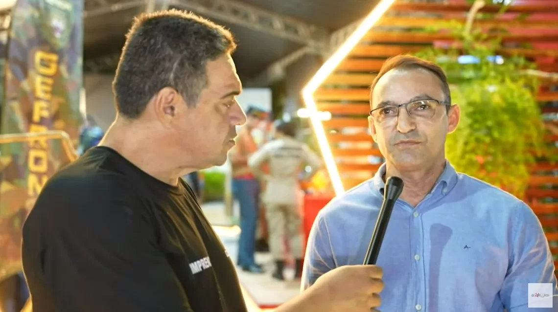 Cidadão pode curtir Expoacre com garantia de segurança, assegura secretário adjunto