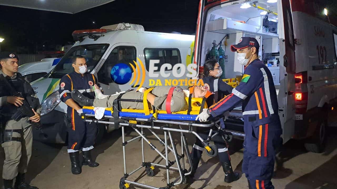 Motociclista não liga o pisca e causa colisão na Avenida Ceará