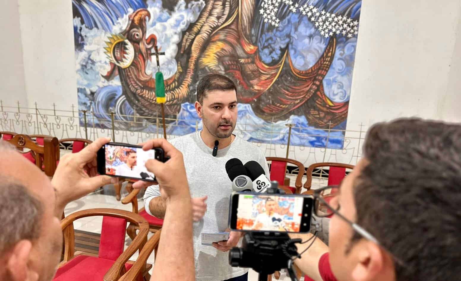 Nicolau Júnior participa de assinatura de convênio para o novenário de CZS