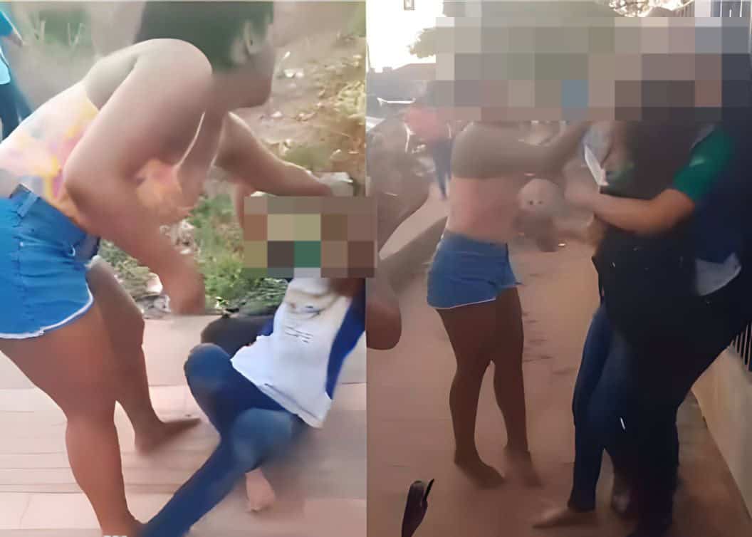 Triângulo amoroso: jovem espanca estudante na saída de escola no interior do Acre