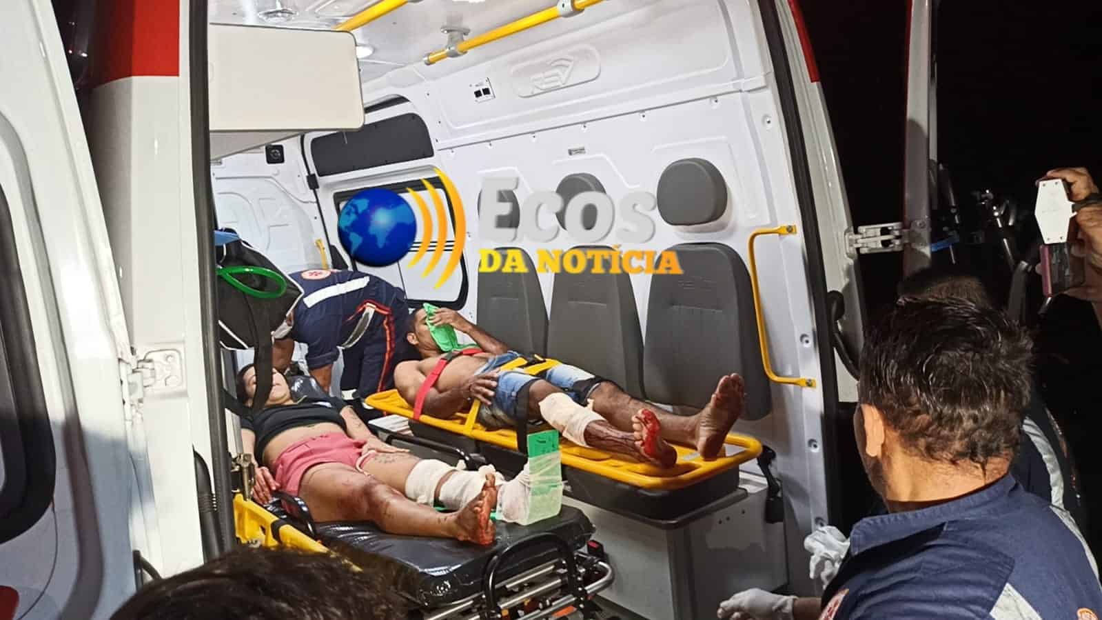 Criminosos invadem residência e ferem a tiros 3 pessoas no 2º Distrito da capital