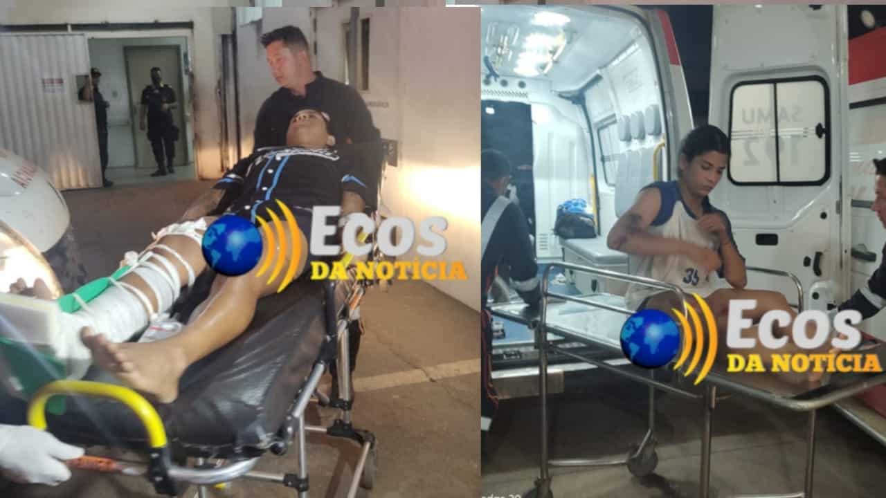 Colisão entre motocicletas deixa feridos na estrada de Porto Acre