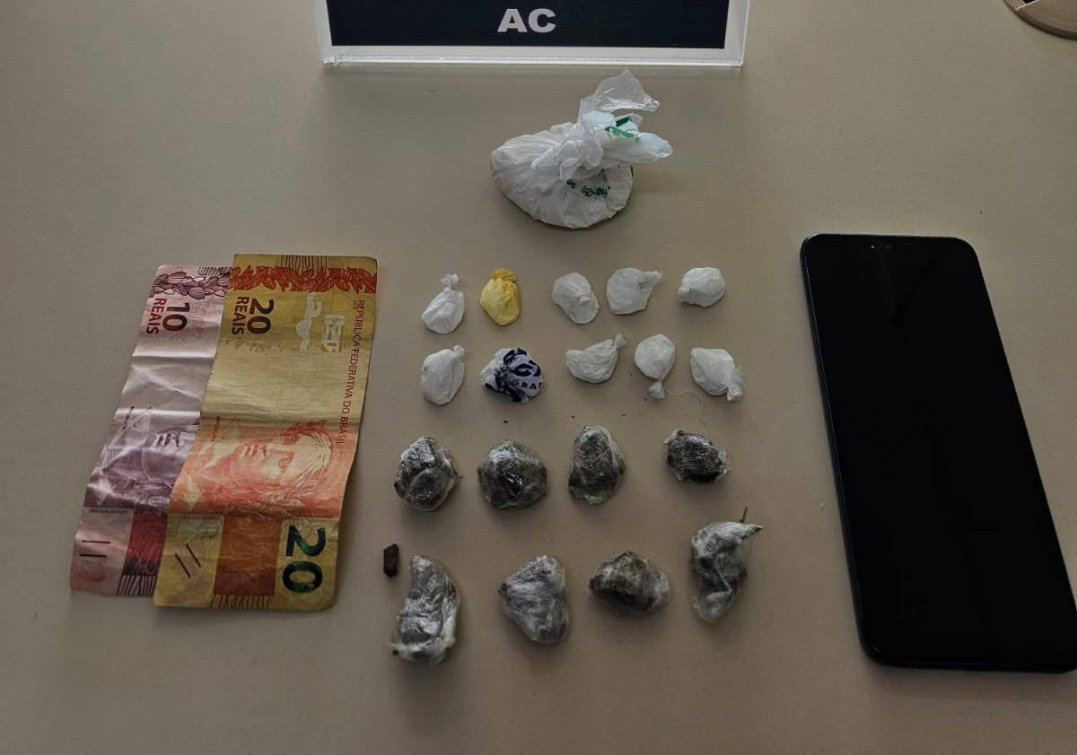 Polícia faz operação contra faccionados no Alto Acre e apreende entorpecentes