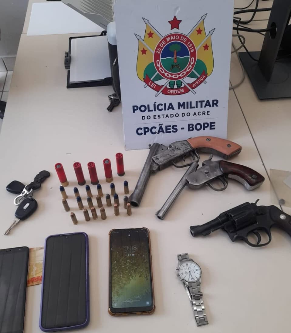 Faccionados armados tentam atacar rivais após rebelião e acabam presos