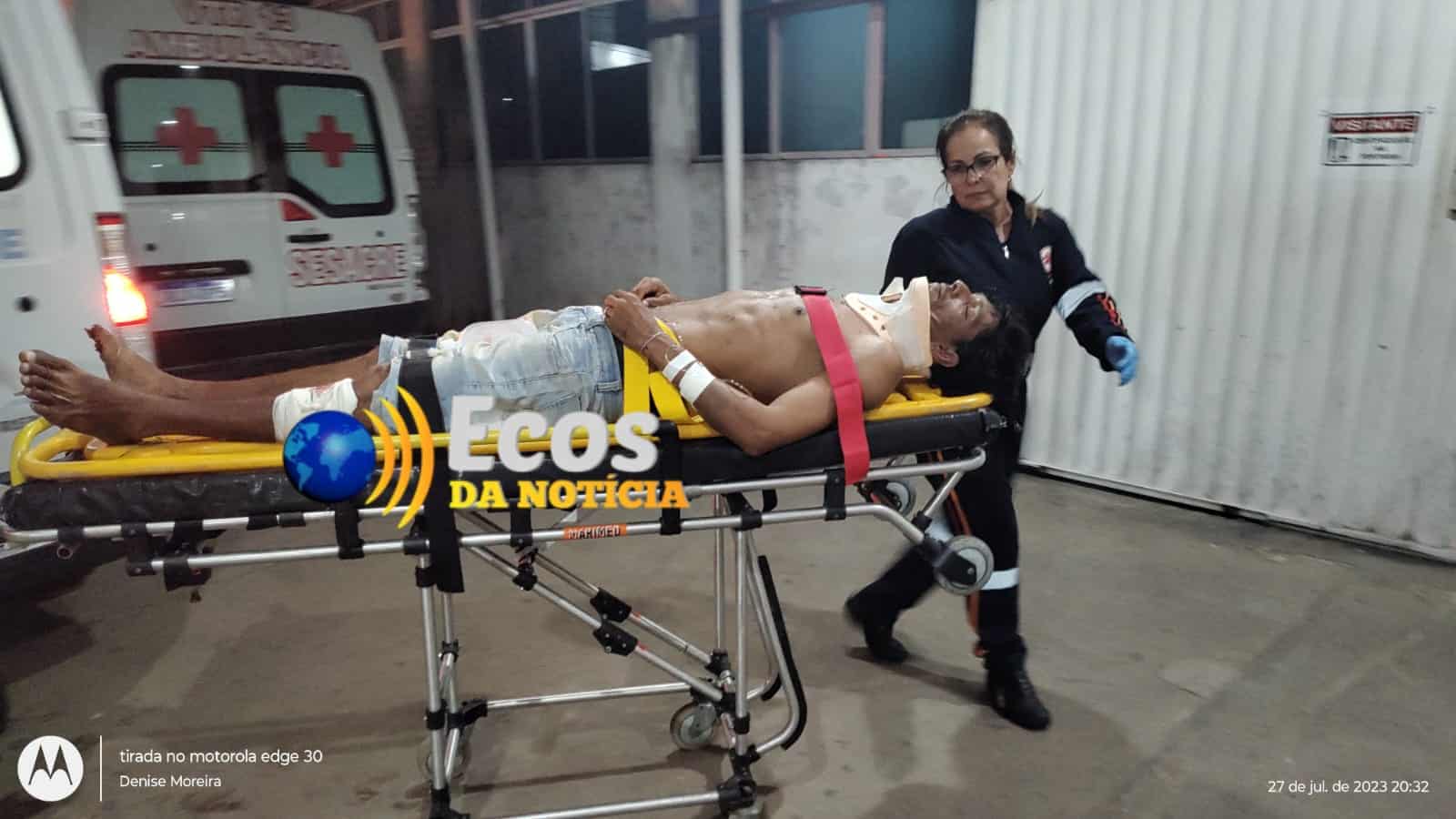 Acusado de furtos quase é morto ao ser linchado por populares no bairro Chico Mendes,na capital