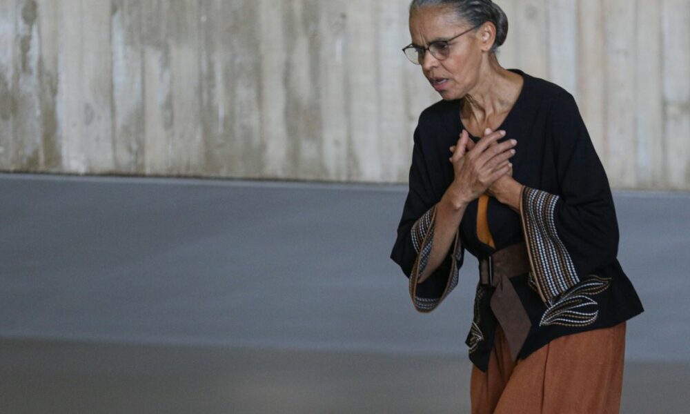 124a9237 Brasília (DF) 24/08/2023 - A ministra do Meio Ambiente, Marina Silva antes da reunião interministerial preparatória para a 7ª Sessão Plenária da Comissão Sino-Brasileira de Alto Nível de Concertação e Cooperação.
Foto: José Cruz/Agência Brasil