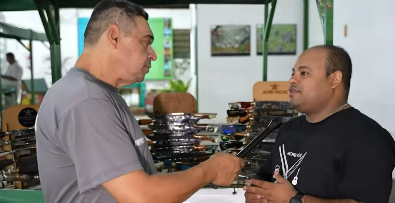 Empresário revela que no Acre existem 150 colecionadores de facas; preço chega a R$ 1,7 mil