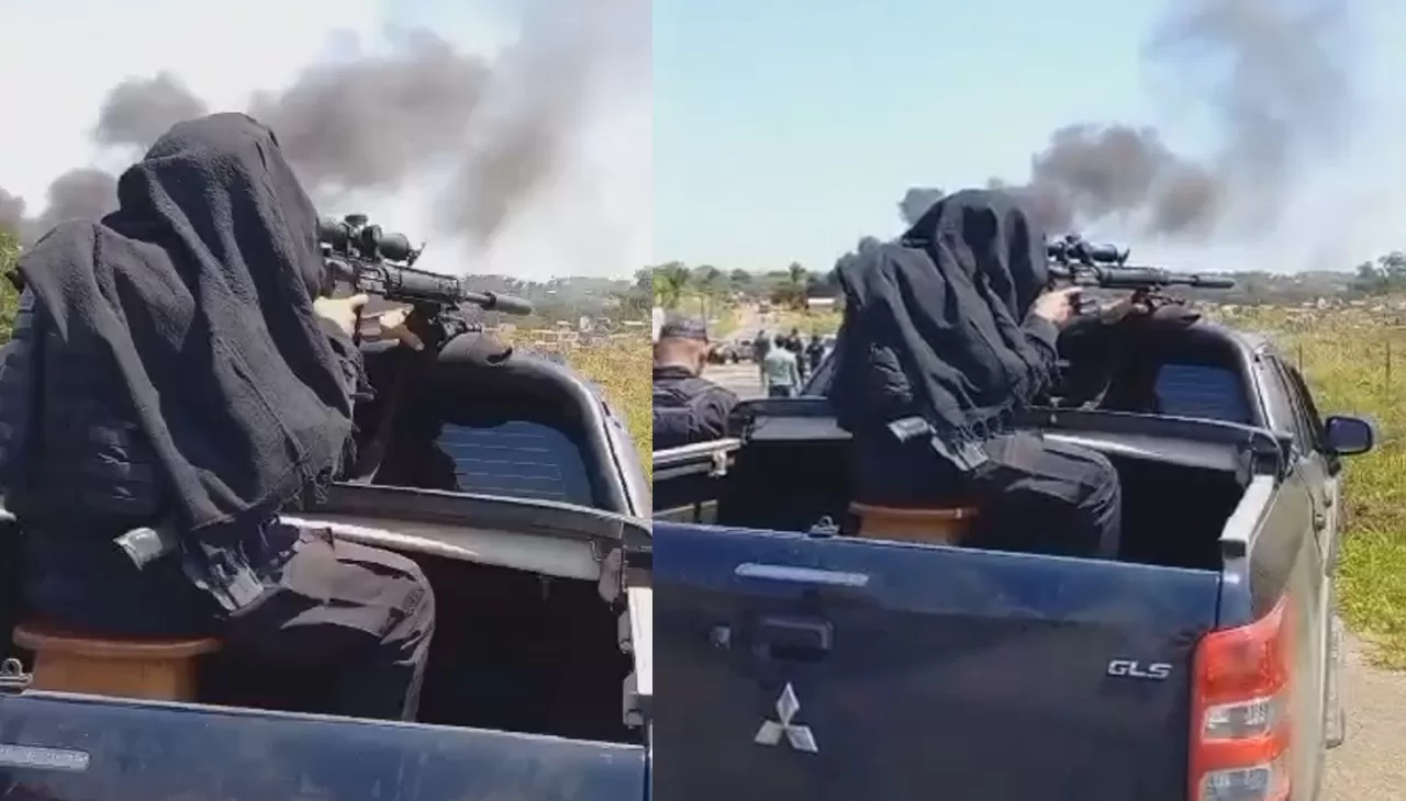 Vídeo mostra que sniper mirava em direção às casas durante reintegração