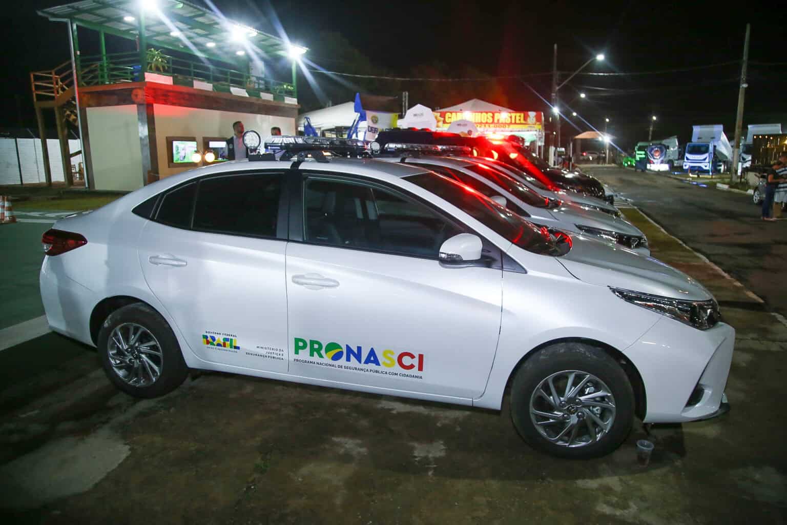 Governo do Acre recebe novas viaturas do Ministério da Justiça para reforçar Segurança