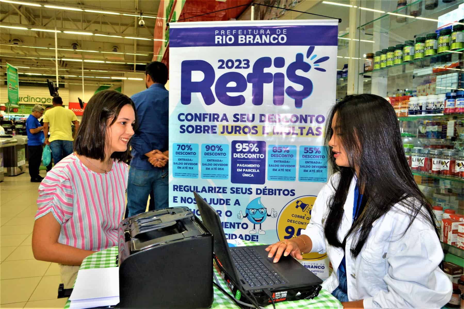 Prefeitura lança Refis 2023 para usuários que estão inadimplentes com o Saerb