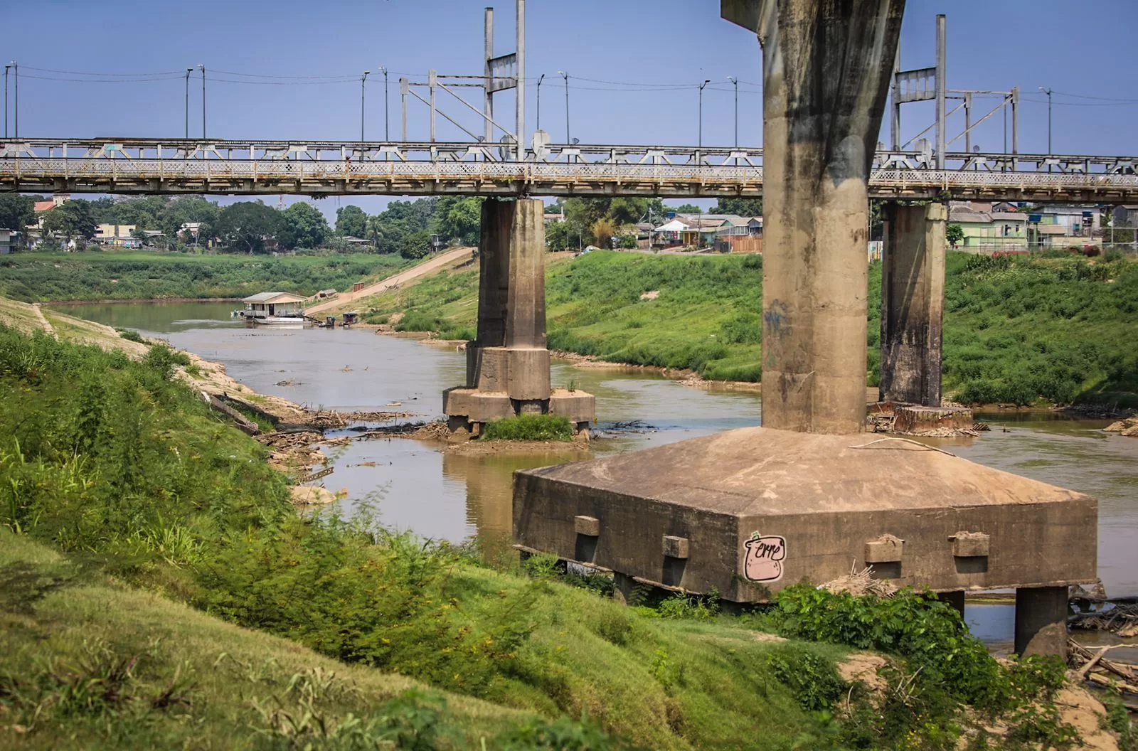 Nível do Rio Acre volta a baixar na capital; Defesa Civil não descarta seca histórica