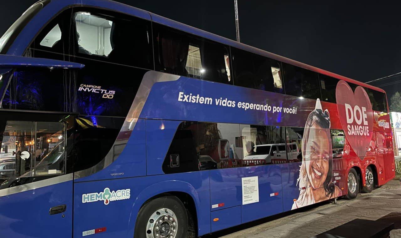Saúde do Acre promoverá sorteio de prêmios para incentivar a doação de sangue na Expoacre 2023