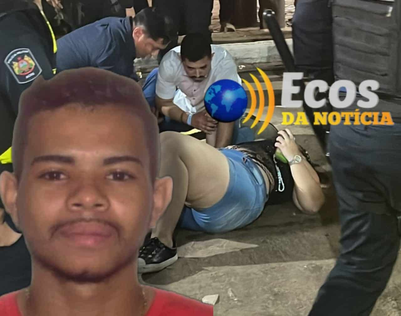 Morre no pronto-socorro jovem ferido a tiro por policial penal na ExpoAcre