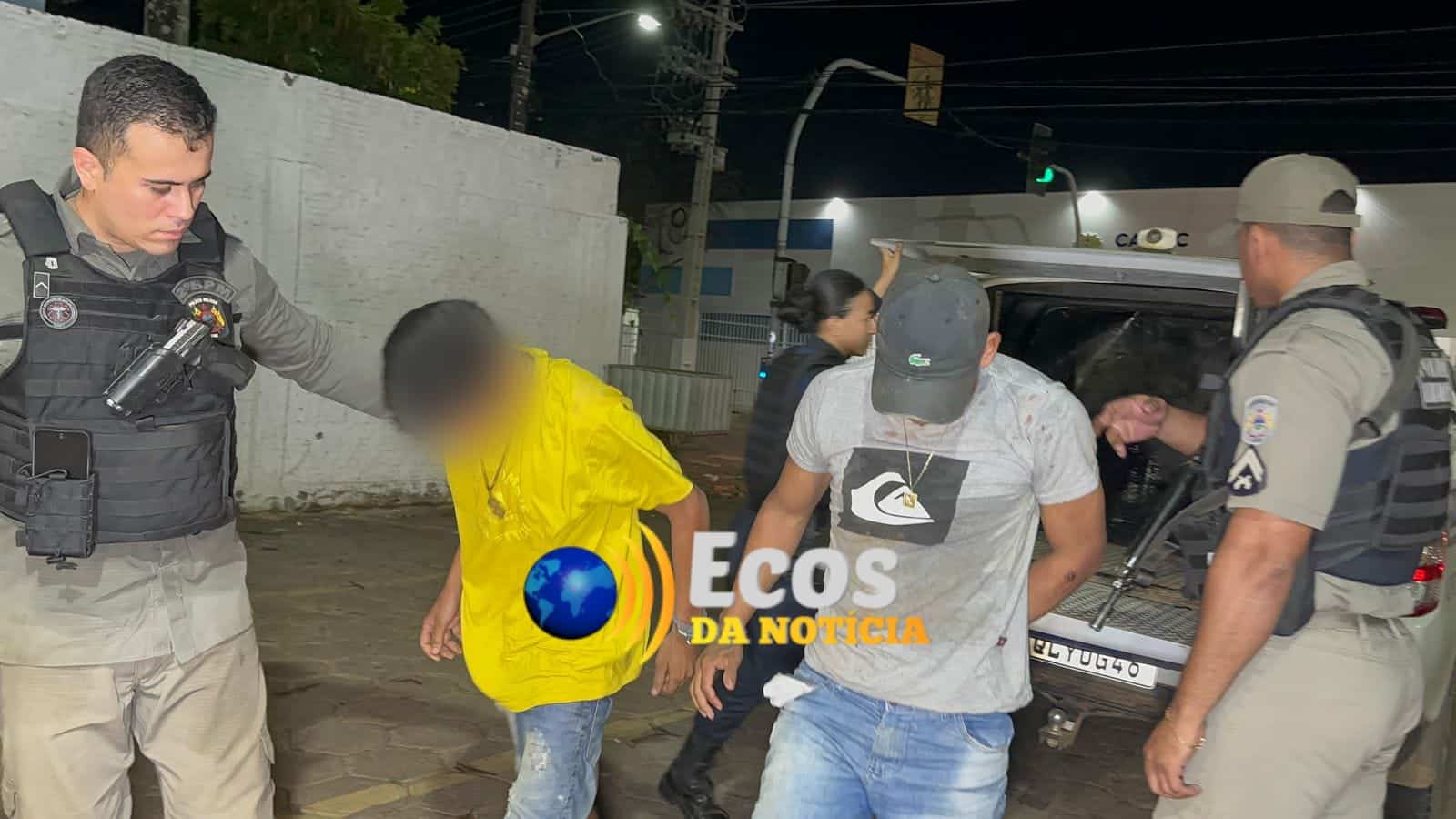 Bando que fez motorista de aplicativo refém e arrastão é preso em Rio Branco