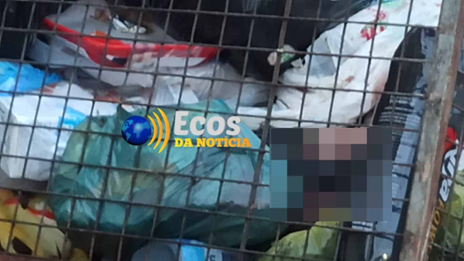 Criança recém-nascida é encontrada morta dentro de lixeira em Rio Branco