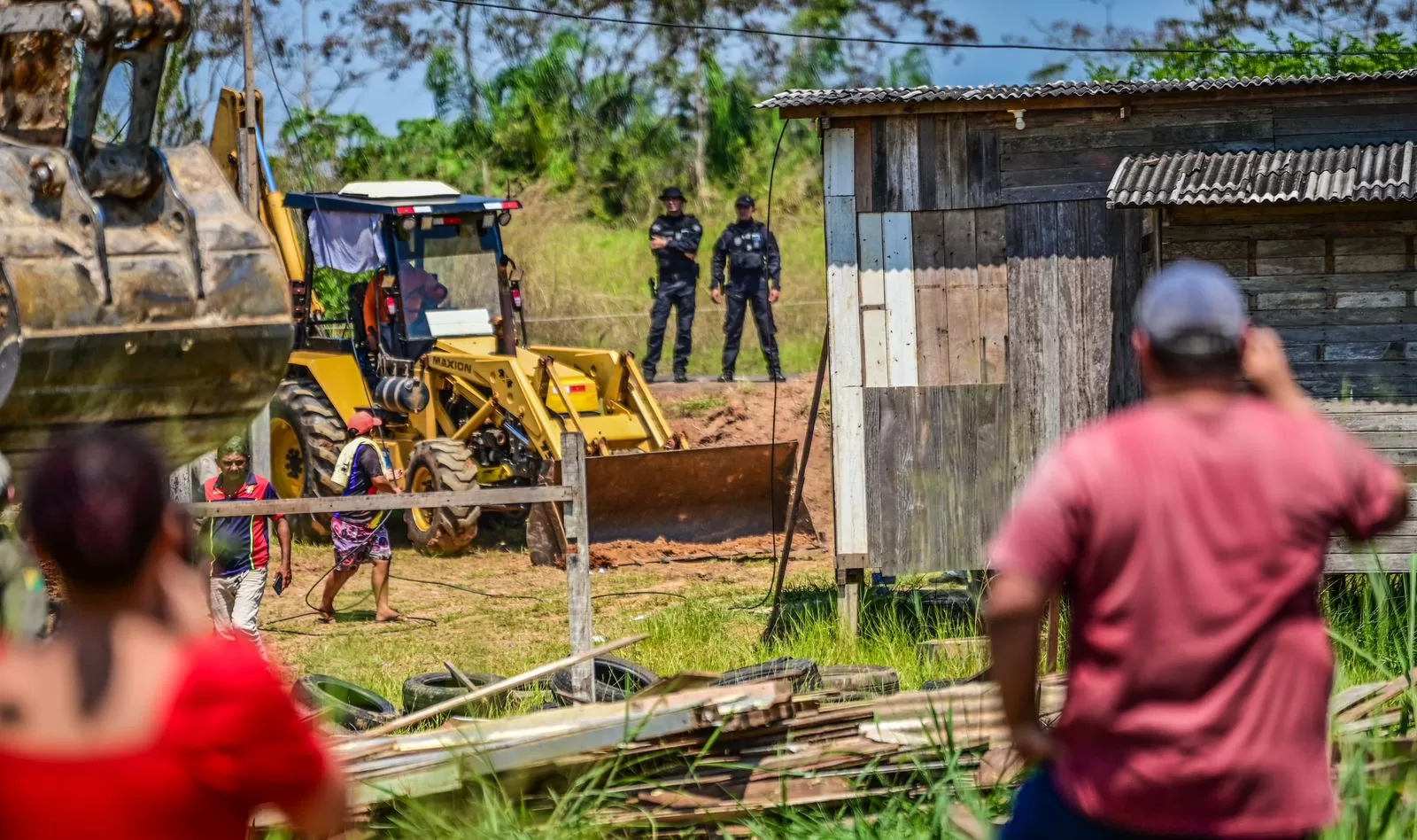 Energisa suspende energia clandestina na área de ocupação Terra Prometida