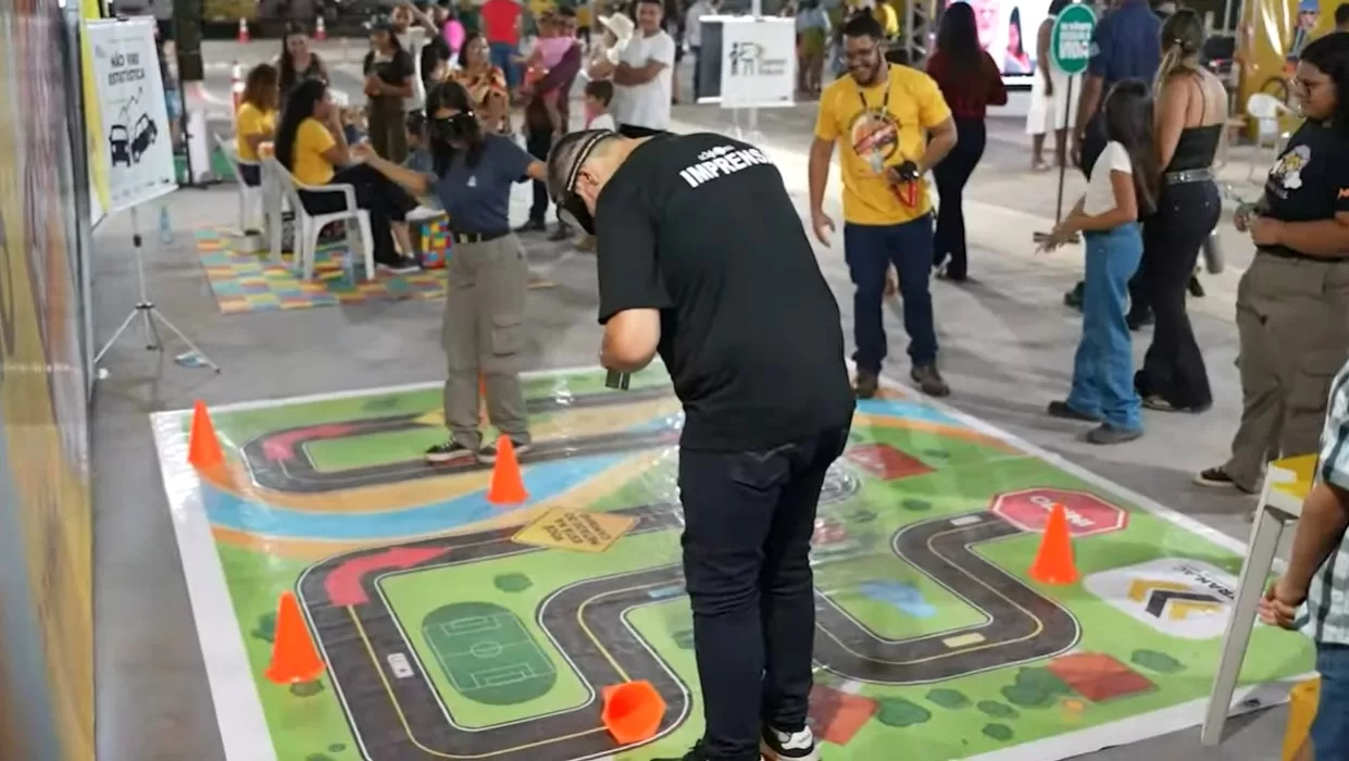 Simulador de Embriaguez do Detran conscientiza o perigo do álcool e direção