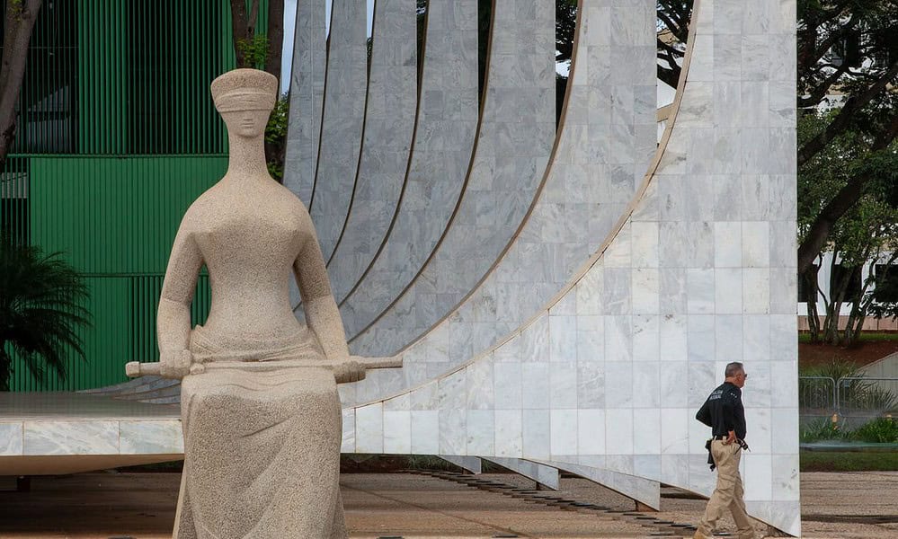 11042023-pzzb9237 Brasília (DF) 11/04/2023 Fachada do palácio do Supremo Tribunal Federal (STF) Foto: Fabio Rodrigues-Pozzebom/ Agência Brasil