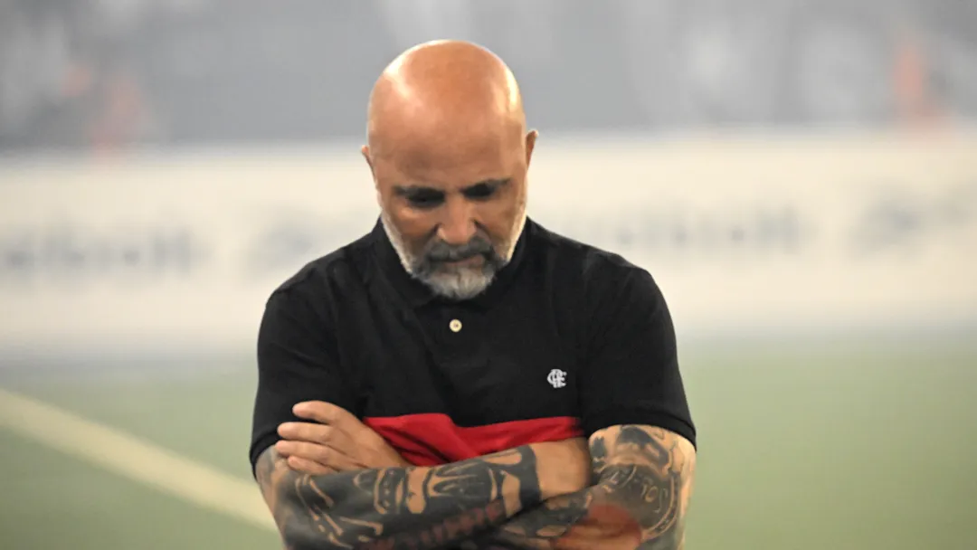 Flamengo decide demitir o técnico Jorge Sampaoli antes de jogo contra o Bahia