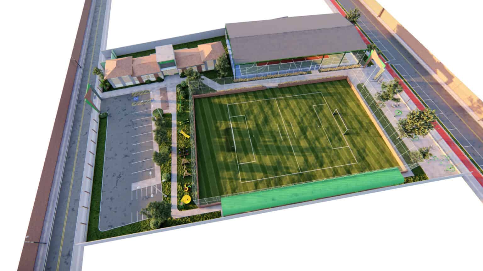 Governo assina ordem de serviço para reforma de centro esportivo da Estação