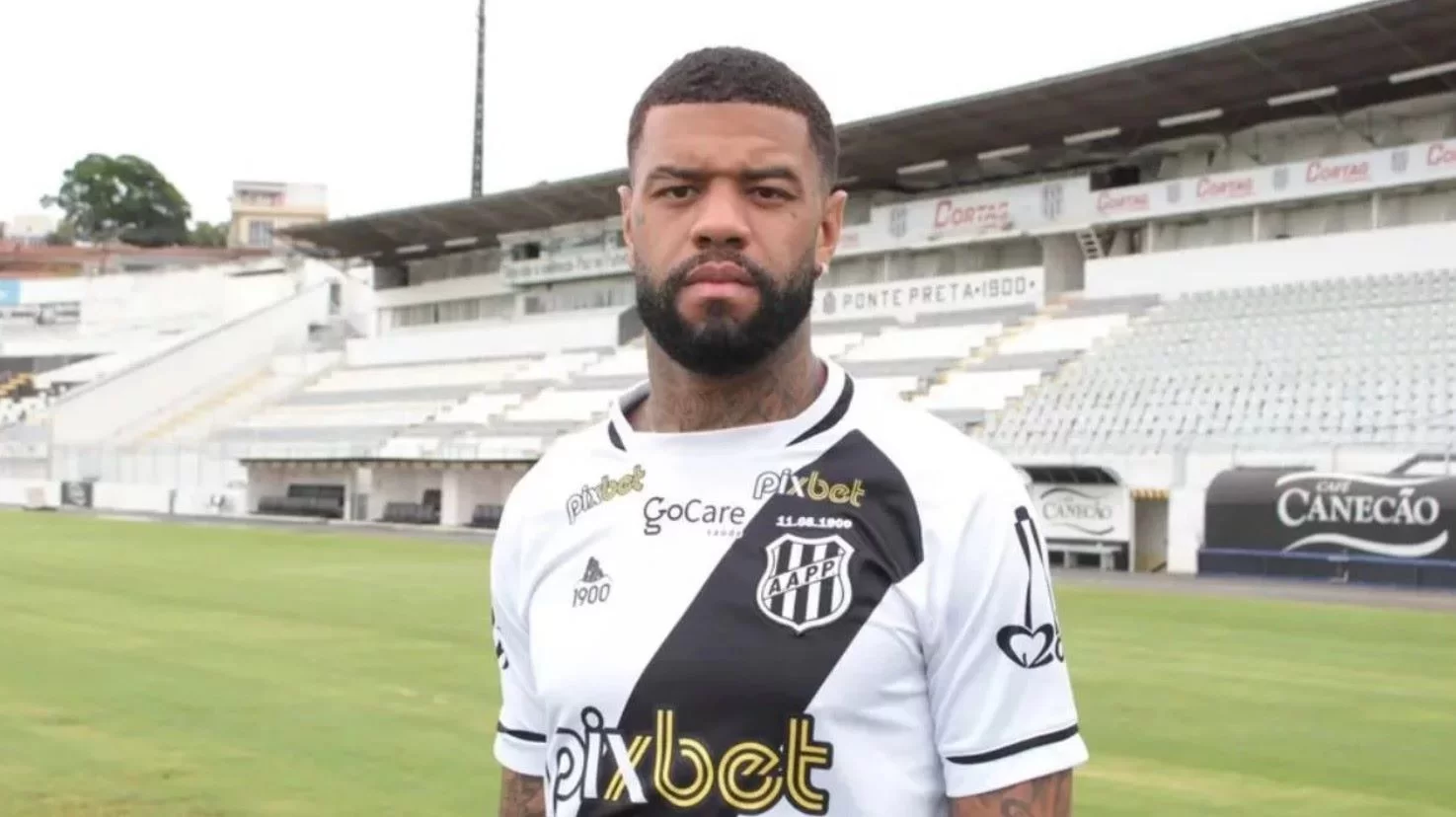 Lateral Junior da Ponte Preta é internado com tumor no cérebro em Campinas, São Paulo