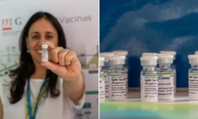 Pesquisadora-segura-frasco-da-SpiN-TEC-1 Pesquisadora-segura-frasco-da-SpiN-TEC-1