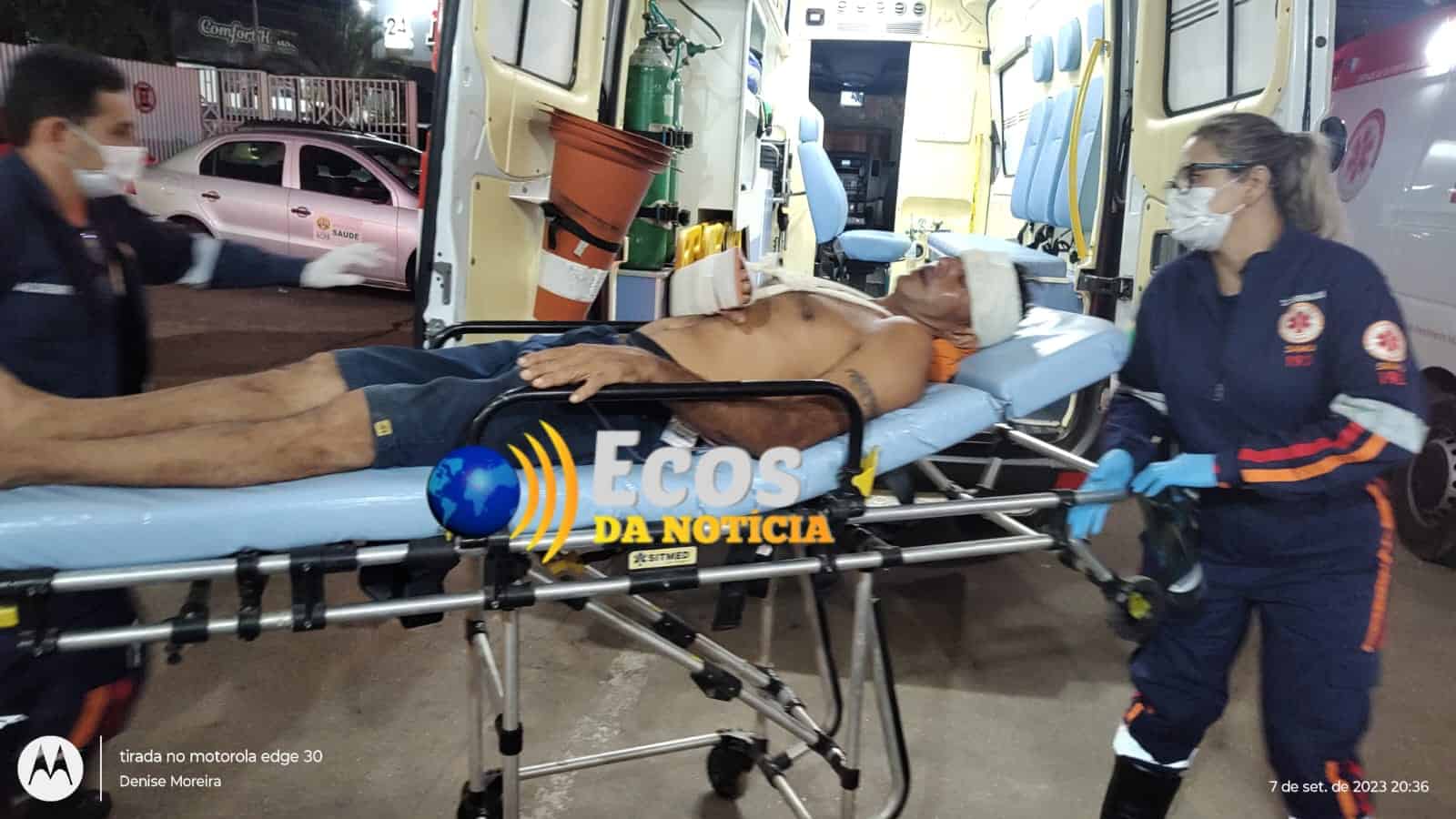 Homem vai cobrar dívida e acaba agredido com pé de Cabra na zona rural de Senador Guiomard