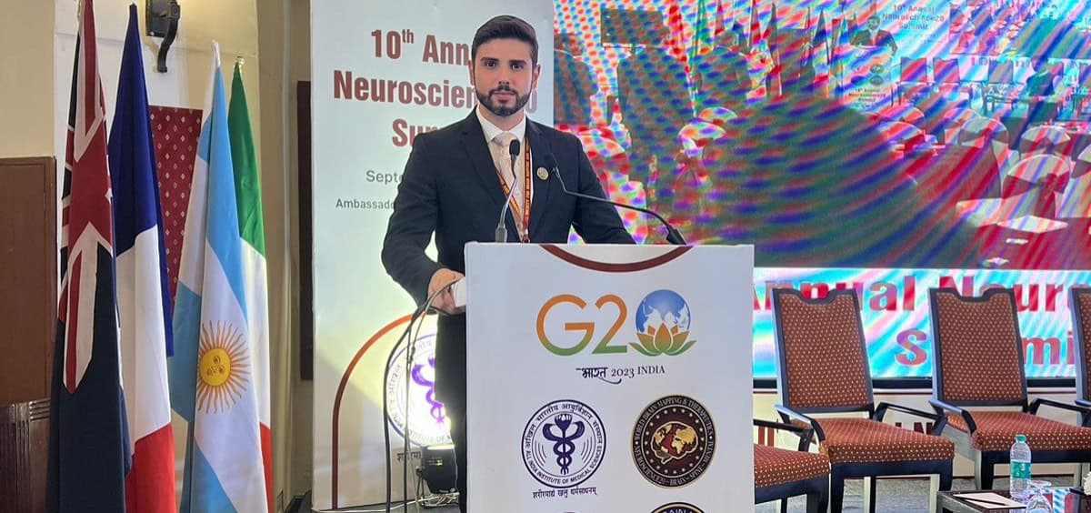 Médico destaca avanços na neurociência e saúde do Acre durante congresso do G20