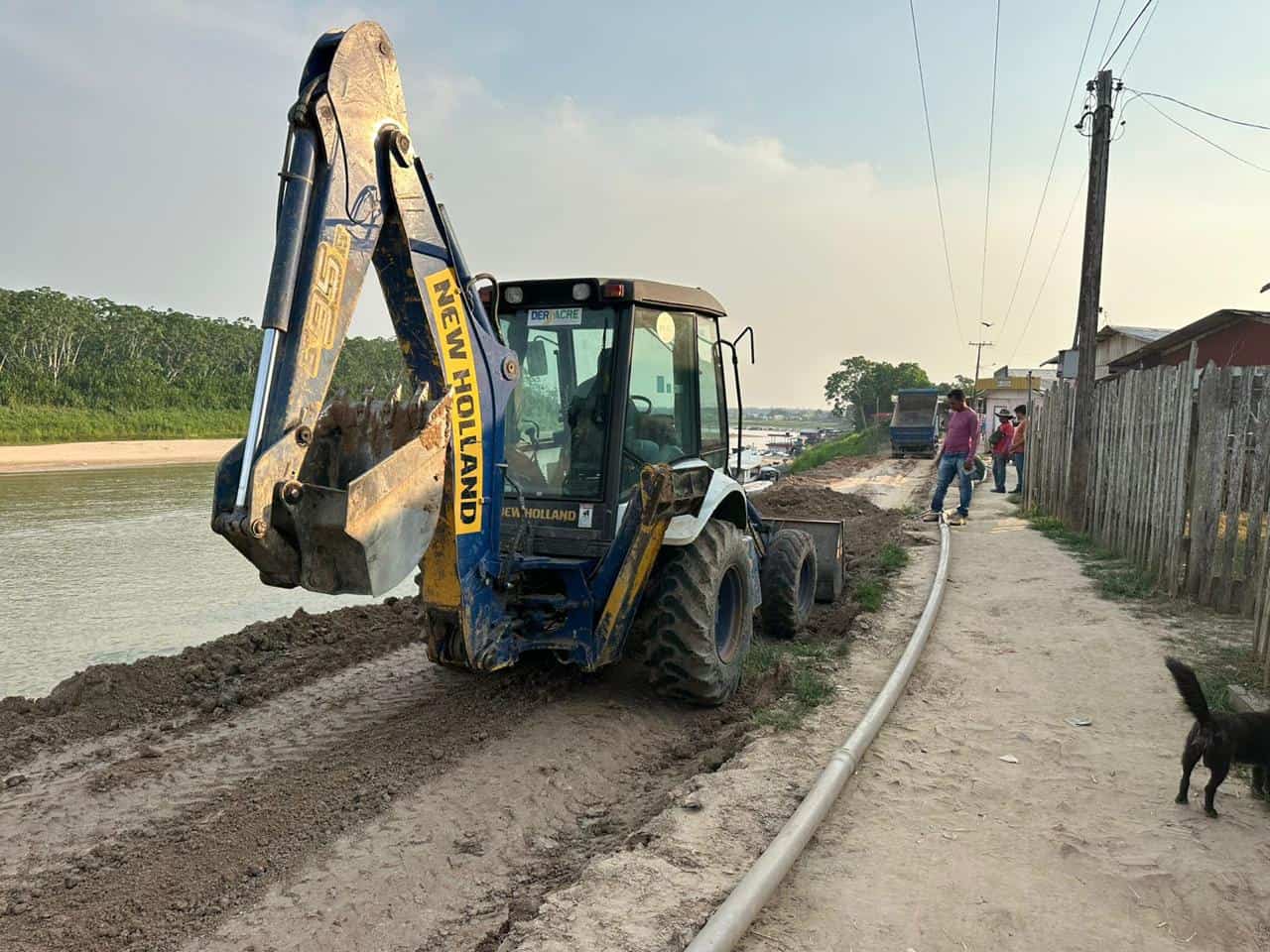 Governo e Prefeitura de Tarauacá trabalham em ações de infraestrutura no município