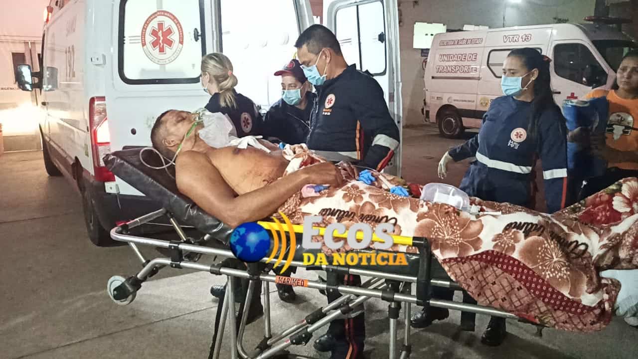 Colono é ferido com facada no peito acidentalmente no interior do Acre