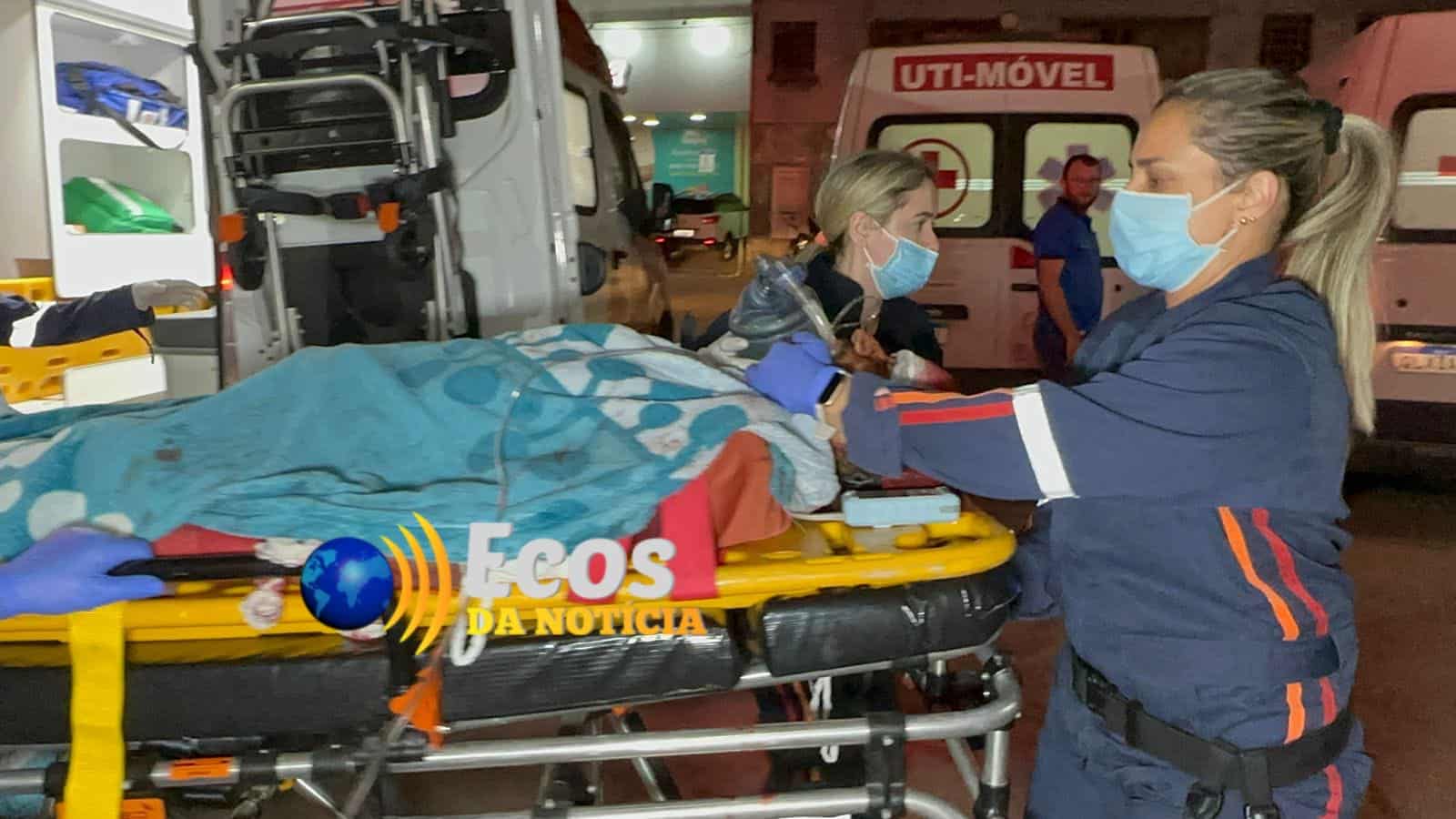 Bandidos invadem casa ,ferem e decepam mão de homem no Bujari