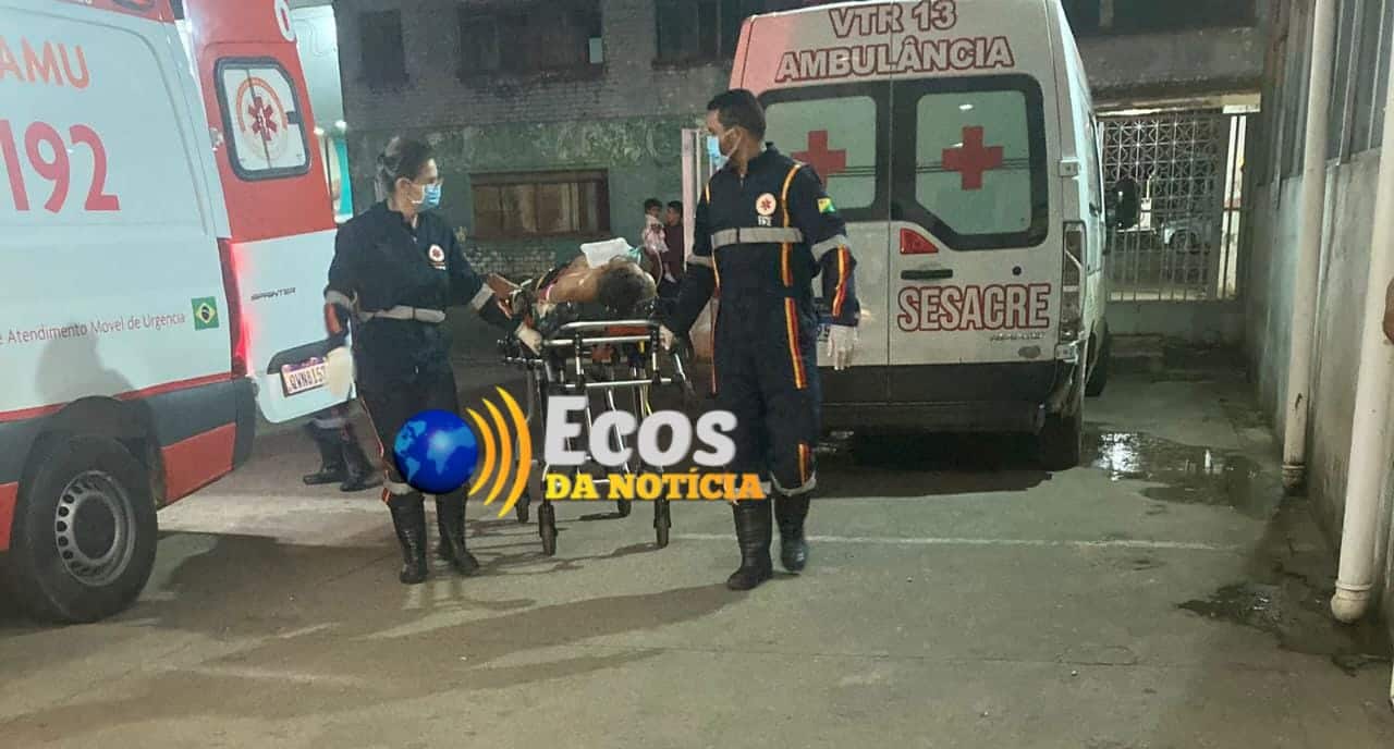 Jovem é baleado com quatro tiros no Bairro Belo Jardim 1, Segundo Distrito da capital acreana