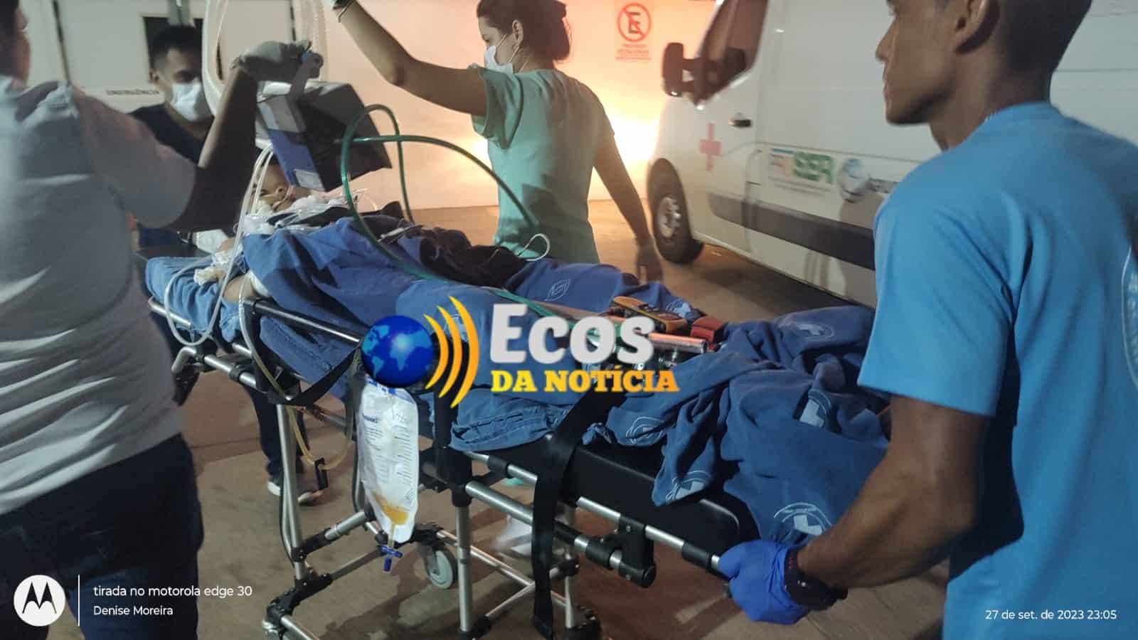 Adolescente é atingido por disparo acidental de espingarda no interior
